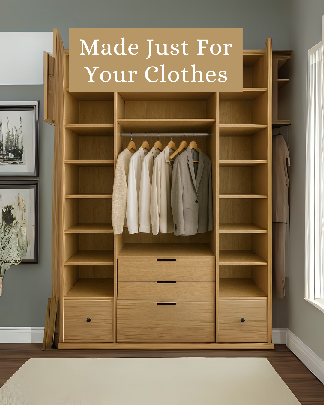 Why a Customized Almirah for Clothes Beats Off-the-Shelf Options